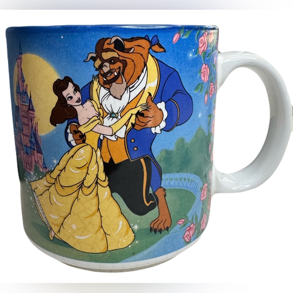 Disney Beauty and the Beast Vintage Mug